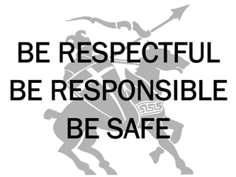 Be respectful, be responsible, be safe.